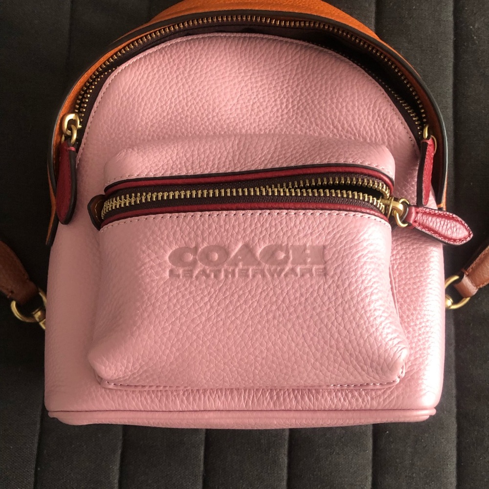 Authentic mini coach backpack